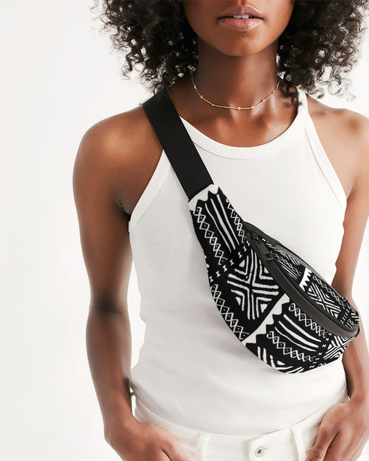 Mud Cloth Crossbody Sling Bag